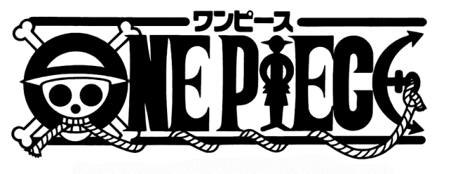 One Piece Logo Black And White / Blanco y Negro